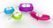 Fruitfriends SnackBox - Snackdoosjes - Clipsluiting - 13,5x9x5,5cm - Snackbox voor kinderen - Kunststof - Groen