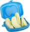 Fruitfriends SnackBox - Snackdoosjes - Clipsluiting - 13,5x9x5,5cm - Snackbox voor kinderen - Kunststof - Groen
