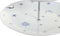 Fruitschaal DKD Home Decor 27 x 27 x 34 cm Porselein Blauw Metaal Wit