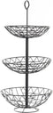 Fruitschaal DKD Home Decor Metaal (28 x 28 x 58 cm)
