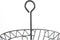 Fruitschaal DKD Home Decor Metaal (28 x 28 x 58 cm)