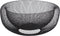 Fruitschaal/fruitmand rond zwart metaal 27 cm - Fruitschalen/fruitmanden - Draadmand van metaal