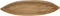 Fruitschaal Kano - 50-60x15x12 - Naturel - Teak