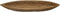 Fruitschaal Kano - 50-60x15x12 - Naturel - Teak