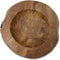 Fruitschaal large - ø38-45 cm - blank - teak