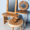 Fruitschaal large - ø38-45 cm - blank - teak