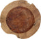 Fruitschaal large - ø40-45 cm - glossy - blank - teak