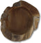Fruitschaal medium (Behandeld met Bijenwas)- ø28-35x10 - Naturel - Teak