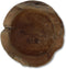 Fruitschaal medium (Behandeld met Bijenwas)- ø28-35x10 - Naturel - Teak