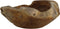 Fruitschaal medium (Behandeld met Bijenwas)- ø28-35x10 - Naturel - Teak