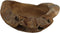Fruitschaal medium (Behandeld met Bijenwas)- ø28-35x10 - Naturel - Teak