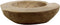 Fruitschaal medium - ø28-35x10 - Naturel - Teak
