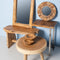 Fruitschaal medium - ø28-35x10 - Naturel - Teak
