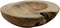 Fruitschaal medium - ø28-35x10 - Naturel - Teak