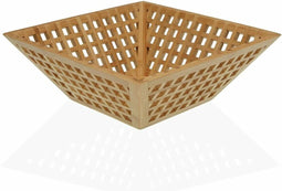 Fruitschaal Versa Bamboe (28 x 9,8 x 28 cm)