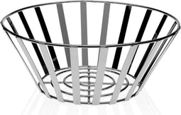 Fruitschaal Versa Verchroomd Staal (25 x 10 x 25 cm)