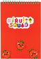 Fruitysquad Kleurboekje A5 formaat + Stickers met geur | kinderen | speelgoed