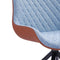 Feel Furniture - Eetkamerstoel - Fynn - Cognac-blauw