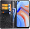 iMoshion Hoesje Geschikt voor Oppo Reno4 Z 5G Hoesje Met Pasjeshouder - iMoshion Mandala Bookcase - Zwart