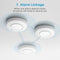 Meross Smart Smoke Alarm - Rook en Temperatuur Sensor - Apple HomeKit en Wi-Fi - 36,7mm hoog en 120mm breed