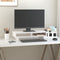 vidaXL - Monitorstandaard - 60x27x14 - cm - massief - grenenhout - zwart