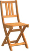 vidaXL - Vouwbare - Tuinstoelen - 2 - stuks - 36x46x85 - cm - Massief - Acaciahout