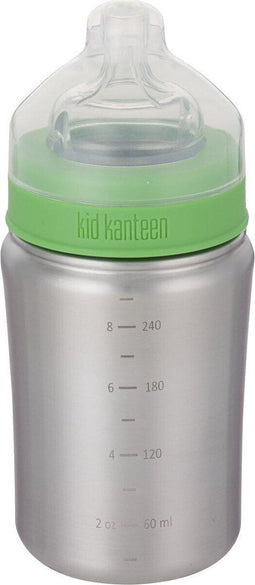 Klean Kanteen - Drinkflesje Baby - Mediumflow - 266ml. RVS - BPA vrij
