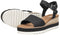 Toms Diana - Damesschoenen sandalen - Sleehak 6 cm - Zwart
