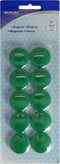 Westcott magneten - formaat 30x8mm - groen - 10 stuks - AC-E10821