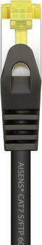 AISENS A146-0484 netwerkkabel Zwart 0,25 m Cat7 S/FTP (S-STP)