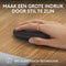 Logitech Pebble 2 M350s - Draadloze Muis - Silent Touch technologie - Grijs
