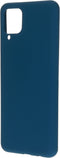 Mobiparts Samsung Galaxy A12 (2021) - Silicone Cover - Soft-touch - Blueberry Blue