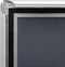 Europel Stoepbord met Swing - Kliklijst A1 formaat - 59,4 x 84 cm - 35 mm frame - Dubbelzijdige presentatie - Waterbestendig - Met wieltjes en te vullen met zand/water