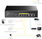 FS1006P - Fast Ethernet (10/100) - Full duplex - Power over Ethernet (PoE) - Rack mounting - Wall mountable