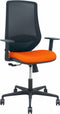 Bureaustoel Mardos P&C 0B68R65 Donker oranje