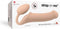 Strap-On-Me Strapless Voorbinddildo - beige - maat XL