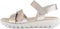 Gabor Sandaal 64.812.62 - Platte sandalen - Verstelbare band - Champagne Goud