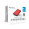 Aisens ASE-2525RED - Externe behuizing - USB 3.2 - Rood