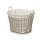 Mand Kipit HX30562 Grijs Polyester Stof Polypropyleen Ijzer Plastic 50 % katoen 51 x 41 x 41 cm 5...
