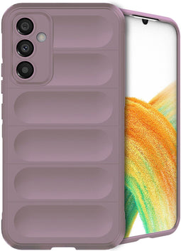 imoshion Hoesje - Geschikt voor Samsung Galaxy A34 (5G) - EasyGrip Backcover - Paars