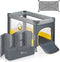 Lionelo Stefi - Campingbedje 3-in-1 - Inclusief matras 120x60 cm - Geel