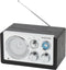 Denver TR-63B - FM Radio - AM en FM ontvangst - AUX-ingang - Zwart