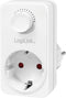 LogiLink PA0151 - Dimadapter - Halogeendimmer met instelwieltje - Wit