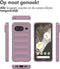 imoshion Hoesje - Geschikt voor Google Pixel 8 - EasyGrip Backcover - Paars