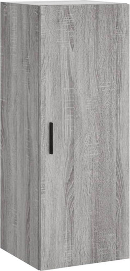 vidaXL - Hangkast - 34,5x34x90 - cm - grijs - sonoma - eikenkleurig