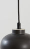 Light & Living Hanglamp Dena - 18cm - Mat Zwart