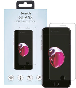 Selencia Gehard Glas Screenprotector - iPhone 8 Plus/ 7 Plus/ 6(s) Plus - 9H gehard glas - Transparant