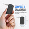 Strex Bluetooth Receiver - BT 5.4 - 3.5MM AUX - Handsfree Bellen - Kraakhelder Geluid - Zwart Zilver