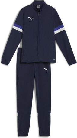 PUMA individualRISE Tracksuit Jr Jongens Trainingspak - Club Navy-Lapis Lazuli - Maat 176