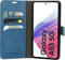 Mobiparts Galaxy A53 (2022) 5G - Classic Wallet Case - Ruimte voor pasjes - Blauw